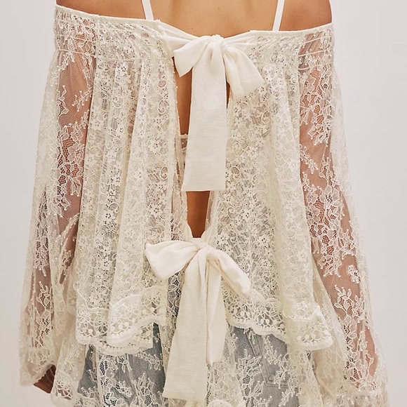 Free People Goldie Knit Top | Color: Tofu | size: S - Picture 8 of 8